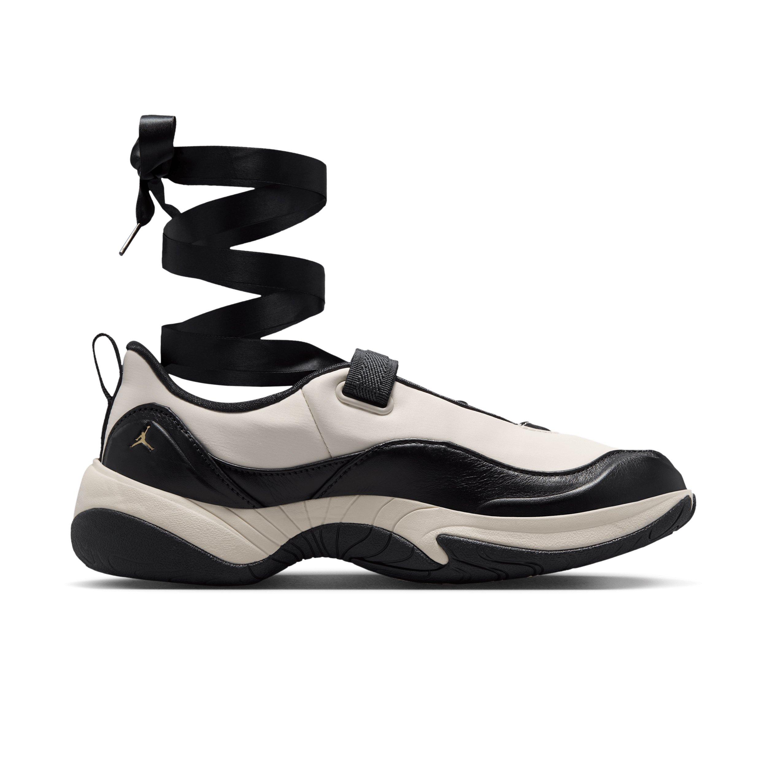 Jordan Pointe "Black/Chalk/Flat Gold Star" Women's Shoe - BLACK/CHALK/GOLD
